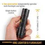 ARC LIGHT Briquet arc électrique et lampe torche - 100 lumens