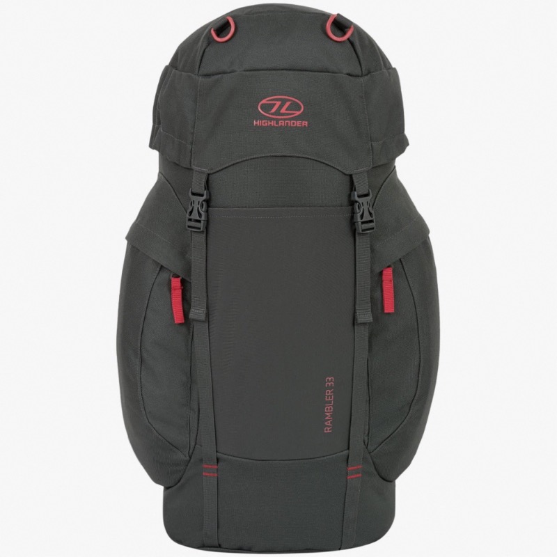 RAMBLER Sac de randonné - 33L - Noir - 33 Litres