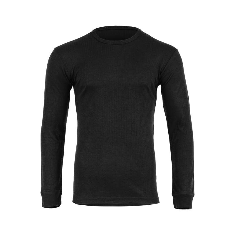 THERMAL Sous vêtement thermique - Manches longues - Homme - Noir - XL