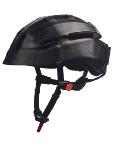 Casque vélo multi-impact Hedkayse - Cuir noir