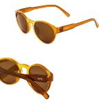 Lunettes de soleil flottantes AWA moutarde - CARABASSI