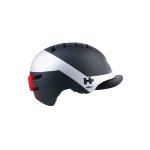 ATLAS GM Casque urbain vélo/trott éclairage arrière intégré M - Noir