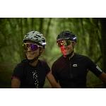 EOS NL Casque VTT avec éclairage et clignotants et audio intégré L - Noir