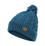 BEIRA Bonnet à pompon - Bleu -