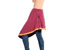 HOLLY Bordeaux Sur-jupe hiver - M-L