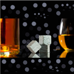 WHISKY Glaçons x 8 en pierre ollaire suédoise