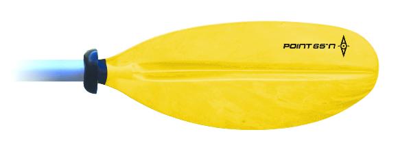 EASY TOURER220 Pagaie de Kayak jaune - 2,20 mètres