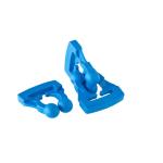 Pack 2 Attaches rapides Clip'on® bleu