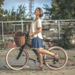 POUPOUPIDOU Pince à jupe pour le vélo