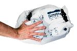 SCRUBBA sac de lavage format poche, léger et écoresponsable - Blanc