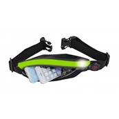 X-TENS LIGHT Ceinture boa à poche extensible et fibre optique lumineuse