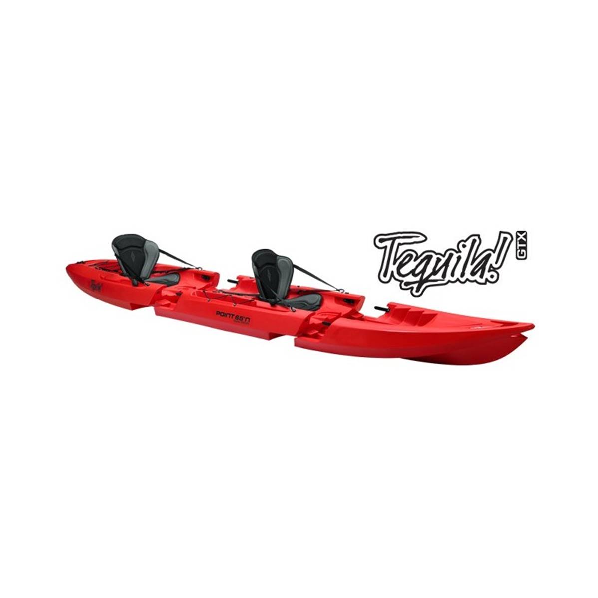 TEQUILA GTX DUO Kayak modulable deux places Rouge