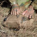 SCRUBBA TACTICAL sac de lavage format poche, léger et écoresponsable - Marron