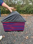 PACK BASKY BREIZH Panier universel porte-bagage vélo avec une protection de pluie