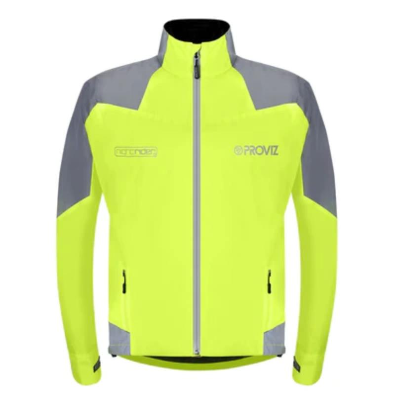 Veste de cyclisme Nightrider 2.0 pour homme - Jaune - XX Large