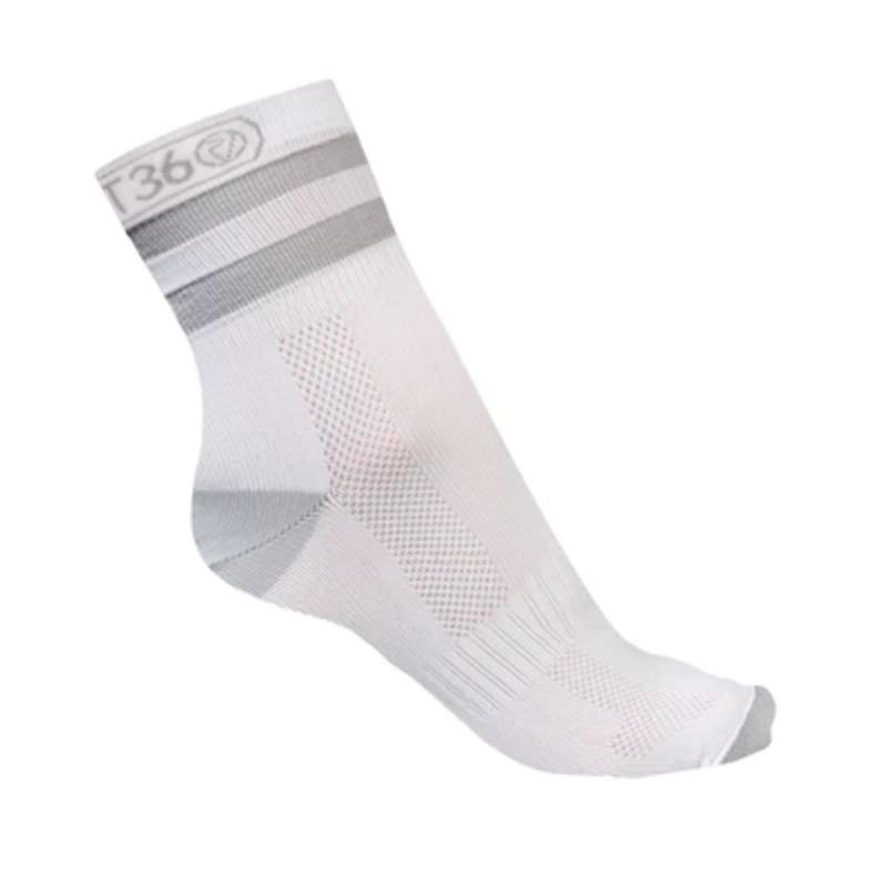 REFLECT360 Airfoot Chaussette de course - Basse - Blanche (UK 6.5-8.5 / EUR 40-4