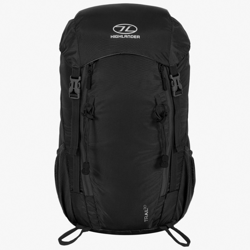TRAIL Sac à dos - 30L - Noir - 30 Litres