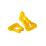 Pack 2 Attaches rapides Clip'on® jaune