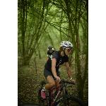 EOS LM Casque VTT avec éclairage et clignotants et audio intégré L - Gris