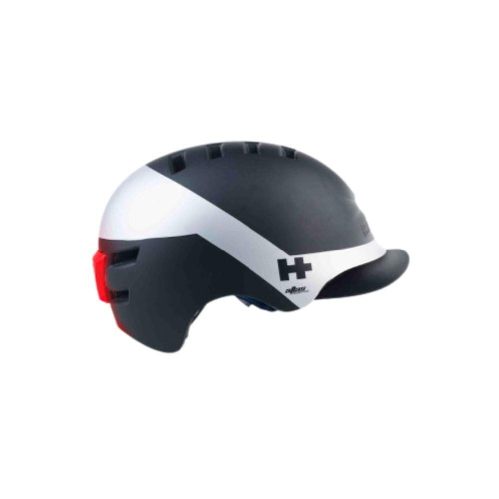 ATLAS GL Casque urbain vélo/trott éclairage arrière intégré L - Noir