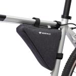 TRICASE Sacoche triangulaire à scratch pour cadre de vélo 2,5 litres
